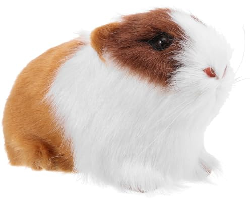 Milisten Realistic Hamster Figurine: Soft Animal Model for Home Decor | Soft simulated hamster decoration for kids learning, animal display, classroom use and home desktop ornaments