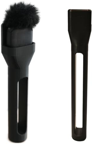 Interview Microphone Handheld Adaptor for DJI Mic 3, Holder Stand Lavalier Interview Mic Handheld Mount Adapter for DJI MIC 3 Wireless Microphone Accessories