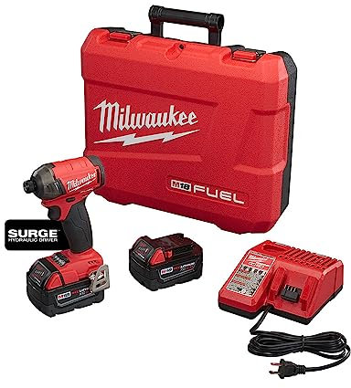 Milwaukee Elec Tool DB303552 Fuel Surge 1/4 Hex Hydraulic Driver Kit, 2760-22