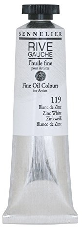 Sennelier Rive Gauche 40ml Zinc White 119