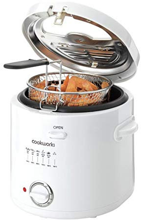 Cookworks 1.5L Deep Fat Fryer - White