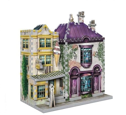 Wrebbit 3D - Puzzle 3D Harry Potter - Boutiques Madame Guipure et Florean Fortescue 290 Pièces - 0665541005107