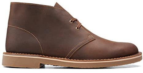 Clarks Bushacre 3, Stivali Uomo, Beeswax, 43 EU