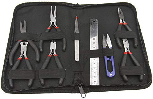 Be In Your Mind Lot de 9 mini pinces à bijoux avec sac de rangement