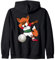 Dabbing Fuchs Ungarn Volleyball Mannschaft Ungarische Flagge Kapuzenjacke