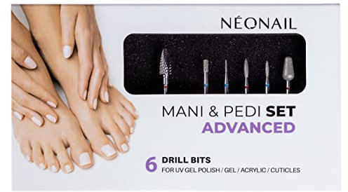NÉONAIL Fräser Bits Set ADVANCED - Nagelfräser - Bit Set - Maniküre Set - Sets - Nagelse - Nagelfräser Für Gelnägel - Fräser Für Gelnägel - Pediküre Set - Nail Set - Nägel Set - Zubehör - Fräser