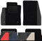 moto-MOLTICO Fußmatten Auto Velours Autoteppiche Schwarz Automatten Set 4-teilig - Auffälliges Design - passend für Ford Mondeo V 2015-2022 (Schwarzes Muster)