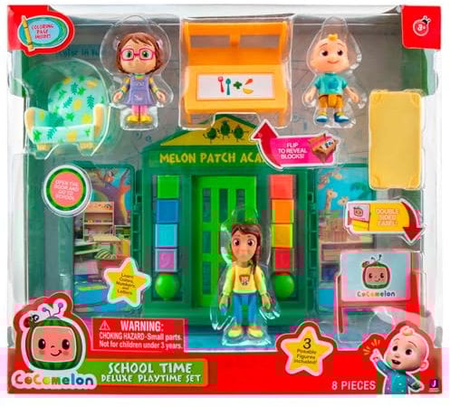 BANDAI Cocomelon: Wir gehen in die Cole mit CoComelon – Playset Mehrfarbig (WT0067)