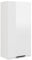 vidaXL Wand Badschrank Hängeschrank Wandschrank Badezimmerschrank Badmöbel Badezimmermöbel Aufbewahrungsschrank Hochglanz-Weiß 32x20x67cm