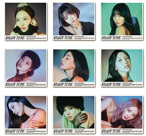TWICE - READY TO BE [Digipack Ver.] Album+Pre-Order Benefit (9 ver. SET)