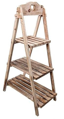 maritime Holz Serie ┼Holz Regal als Leiter ┼ Shabby Look 105cm