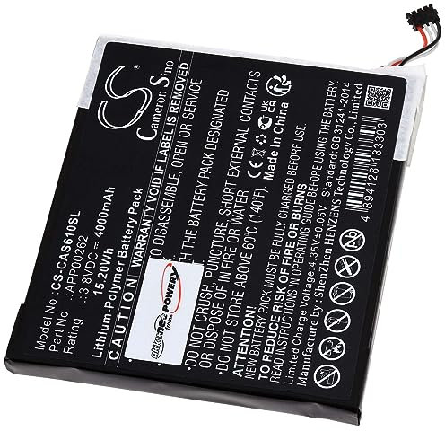 Batteria per cellulare, smartphone CAT/Caterpillar S61, 3,8 V, polimeri di litio