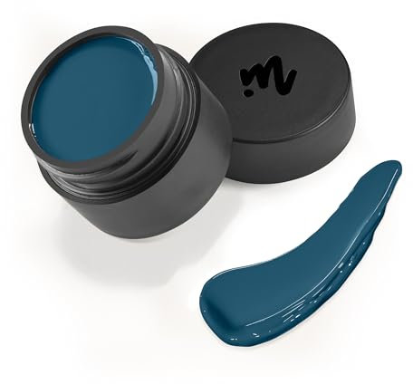 Mylee Crème CaraGel Blueberry, Esmalte de Uñas de Gel, Pintura y Dibujo de Uñas, Impresionante Arte y Brillo Duradero, Manicura DIY LED UV Remojo, Larga Duración, Diseño de Uñas Impecable