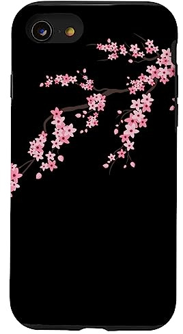 Japanese Sakura Anime Pretty Flower Florist Cherry Blossom Case for iPhone SE (2020) / 7 / 8