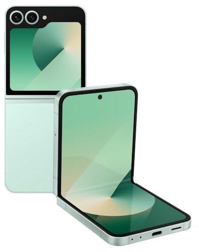 Samsung Galaxy Z Flip6 512GB Mint 17cm (6,7) OLED Display, Android 14, Dual-Kamera, Faltbar