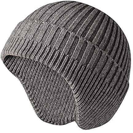 Wollmützen für Herren, Winter, Ohrenklappe, Strickmütze, warm, für Damen, Mütze, gestrickt, Baseballkappen, Wärmekonstruktion, Wintermütze, rot, wasserdicht, Beanie, Damen, Grobstrickmütze, grau,