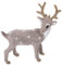 ERINGOGO Elchmodell Weihnachten deko weihnachtsdeko Geschenkideen Weihnachten tischdekoration Weihnachten weihnachtsfigur REH ausgestopfter Hund Elche und Freunde Hundefiguren Plastik Grey