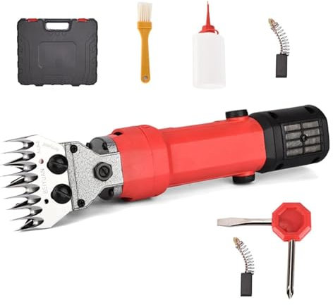 GEH mit dem elektrisch betriebenen rasenmäher für Schafe, 900w, 505060 hk, ziegen, rasenmäher für Schafe, 3.800 RPM, Schwarze Lebensmittel, haustierhalter