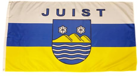 Fahne Flagge Juist - 90 x 150 cm