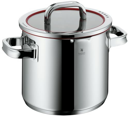 WMF - Casseruola in acciaio inox 20 cm + coperchio argento 2,4 kg acciaio inossidabile