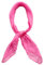 Topmode Foulard carré 70cm couleur unie Femmes/Enfants (Rose vif)