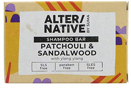 Alter/Native Patchouli und Sandelholz Shampoo Bar, 90 g