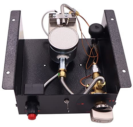 Meter Star Kit di ricambio per riscaldamento a gas, gas propano, tubo di controllo, scatola di controllo dell'aria di aspirazione, 10 mm, per riscaldamento esterno, controller, riscaldamento e