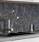 MyMaxxi Küchenrückwand Folie selbstklebend matt Versteift - einfache Montage ohne Bohren - Motiv Marmor schwarz 60cm hoch - Spritzschutz Küche Klebefolie - Steine Mauer 400 x 60cm