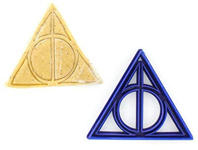 3DForme, Ausstechform für Kekse, Motiv: Heiligtümer des Todes, 2-teiliges Set