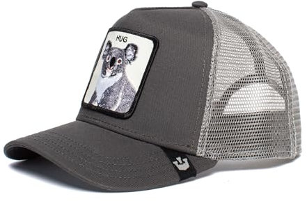 Goorin Bros. Trucker Cap Free Hug Grey Grau, Size:OneSize