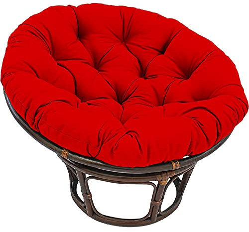 DKLE Hängesessel Kissen Wasserdichtem 140x140, Runde hängen Egg Hängesessel Kissen-Schaukel Innen- und Außen verdicken Hängesessel Pad, Geeignet Zum Aufhängen Von Betten, Aufhängen Von Körben