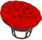 DKLE Hängesessel Kissen Wasserdichtem 140x140, Runde hängen Egg Hängesessel Kissen-Schaukel Innen- und Außen verdicken Hängesessel Pad, Geeignet Zum Aufhängen Von Betten, Aufhängen Von Körben