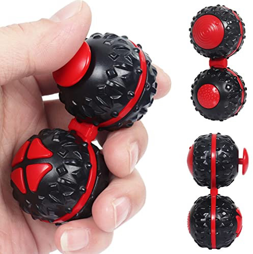 Fidget Ball Stress Relief Toy Functions Massage Ball Fidget Toy Office Stress Fidget Ball Anxiety Relief Hand Fidget Toys With 6-Fidget Functions For Adults Kids Stress Relief,Anxiety, ADD