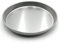 Erre4M Moule à tarte, aluminium professionnel, différents diamètres disponibles. Hauteur 3 cm, argenté, rond, pour tarte et pizza, passe au lave-vaisselle et au four jusqu'à 250°C