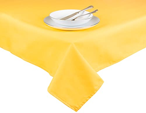 Excelsa Panama Tablecloth Yellow