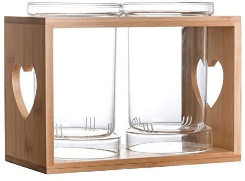 Besteckhalter, 1 Stück, kreativer Essstäbchenhalter aus Holz, Glas, Haushalt, transparent, Kulteriekäfig, atmungsaktiv, Küchenaufbewahrung