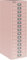 Bisley Multidrawer Schubladenschrank aus Metall mit 15 Schubladen DIN A4 ohne Sockel - Farbe: Pastellpink
