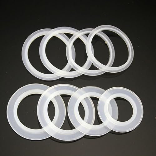 BBTISG 8 Stück Pop Up Waschbecken Abflussdichtung, O Ringe Dichtungsring Unterlegscheibendichtung Dichtungsgummi Ringdichtung (41,5 x 34,5mm)