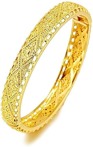 Azoob 24 Karat Gold Armreif Frauen - Arabischer Schmuck - Modern - Gold - Kette