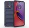 SEAHAI Funda para Motorola Moto G84 5G Estuche, [Diseño de Bolsa de Aire Anticaída] Robusto Carcasa de Suave Silicona Ligera PC + TPU Bumper Anti-caída Rubber Caso - Azul Oscuro