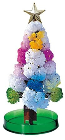 BIOSA Lustiger, magisch wachsender Kristall-Weihnachtsbaum, pädagogische Neuheit, DIY, lustiges, magisch wachsender Weihnachtsbaum for Erwachsene und Kinder