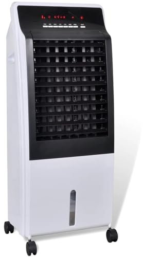 ARKEM Condizionatore per Freddo Caldo, Ventilatore Climatizzatore da Terra a Evaporazione Portatile,con Telecomando,Condizionatore d'Aria Portatile Ventilatore Umidificatore 8 L