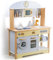 Cucina per bambini con 16 giocattoli, accessori per la cucina dei bambini, in legno, per bambini
