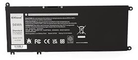 KHlove 33YDH Laptop Batterie pour Dell Inspiron 15 7577 7586 17 7773 7778 7779 7786 Latitude 13 3380 14 3490 15 3580 3590 G3 15 3579 17 3779 G5 15 5587 G7 15 7588 Vostro 7570 7580 P72F 7FHHV PVHT1