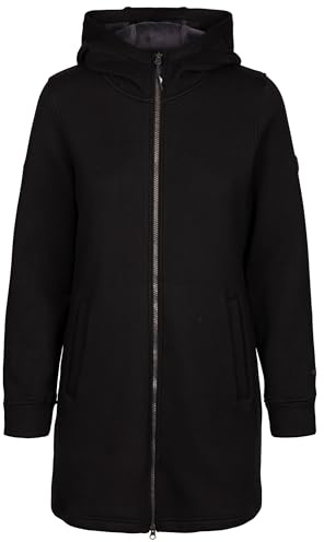 Trespass Damen-Fleece, durchgehender Reißverschluss, Kapuze mit 2 Taschen und Fleece-Rückseite, Miatta
