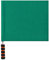 Linesman-Flaggen für Training, Sport, mit Schwammgriff für Fußball, Volleyball, Fußballbahn