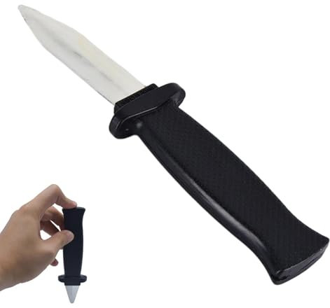 Falso Cutter - Coltello giocattolo retrattile, magici delicati per Halloween, coltello retrattile | per Halloween, Giocattoli falsi Gag Forniture per feste a lama scomparsa