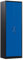 SUPEER Armario Metálico Profesional 180X60cm‌,2 Puertas + 4 Estantes Ajustables | Acero de Alto Calibre | Uso Intensivo en Talleres, Garajes y Oficinas | Montaje Rápido Incluido (Azul/Negro)