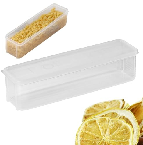 Pasta-Aufbewahrung, Spaghetti-Aufbewahrungsglas, Transparenter Spaghetti-Behälter-Organizer Mit Deckel, Hoher Stapelbarer Langer Nudelhalter, Pasta-Aufbewahrungsbehälter, Luftdichte Behälter