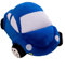 Boddceto Auto-Plüschkissen, Cartoon-Auto, Plüsch-Wurfkissen, Sofa, Schlafzimmer, Dekorationsartikel, Kinder, Blau